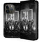 The Justice League (2017) Justice League Black and White iPhone 15 Pro Folio Case